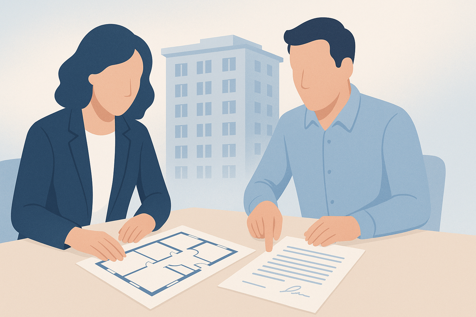 Процесс сотрудничества по управлению квартирой